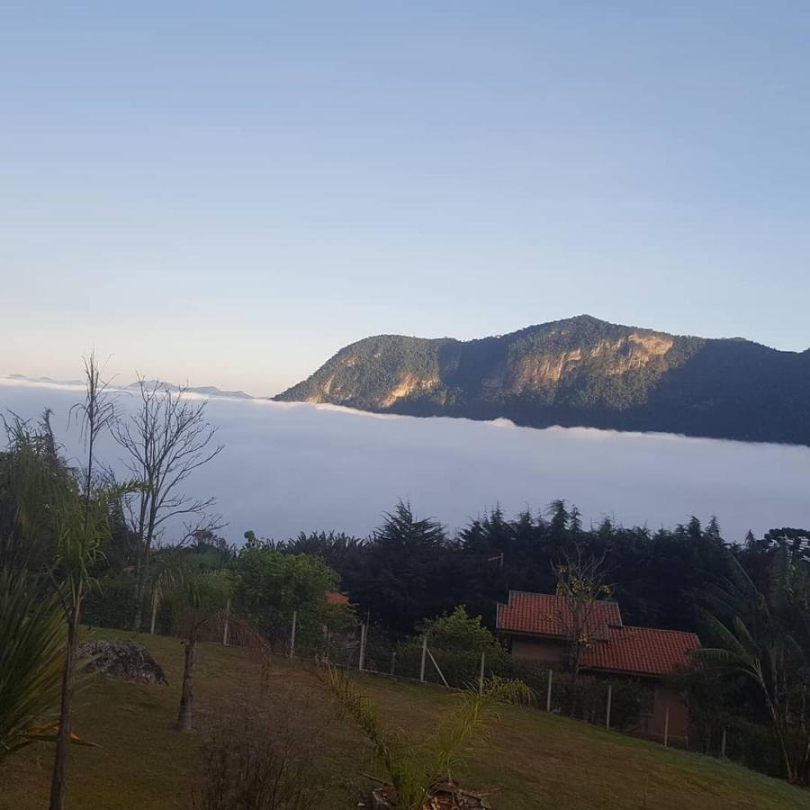 Chale Refugio Da Pedra Sp Villa Sao Bento do Sapucai Luaran gambar