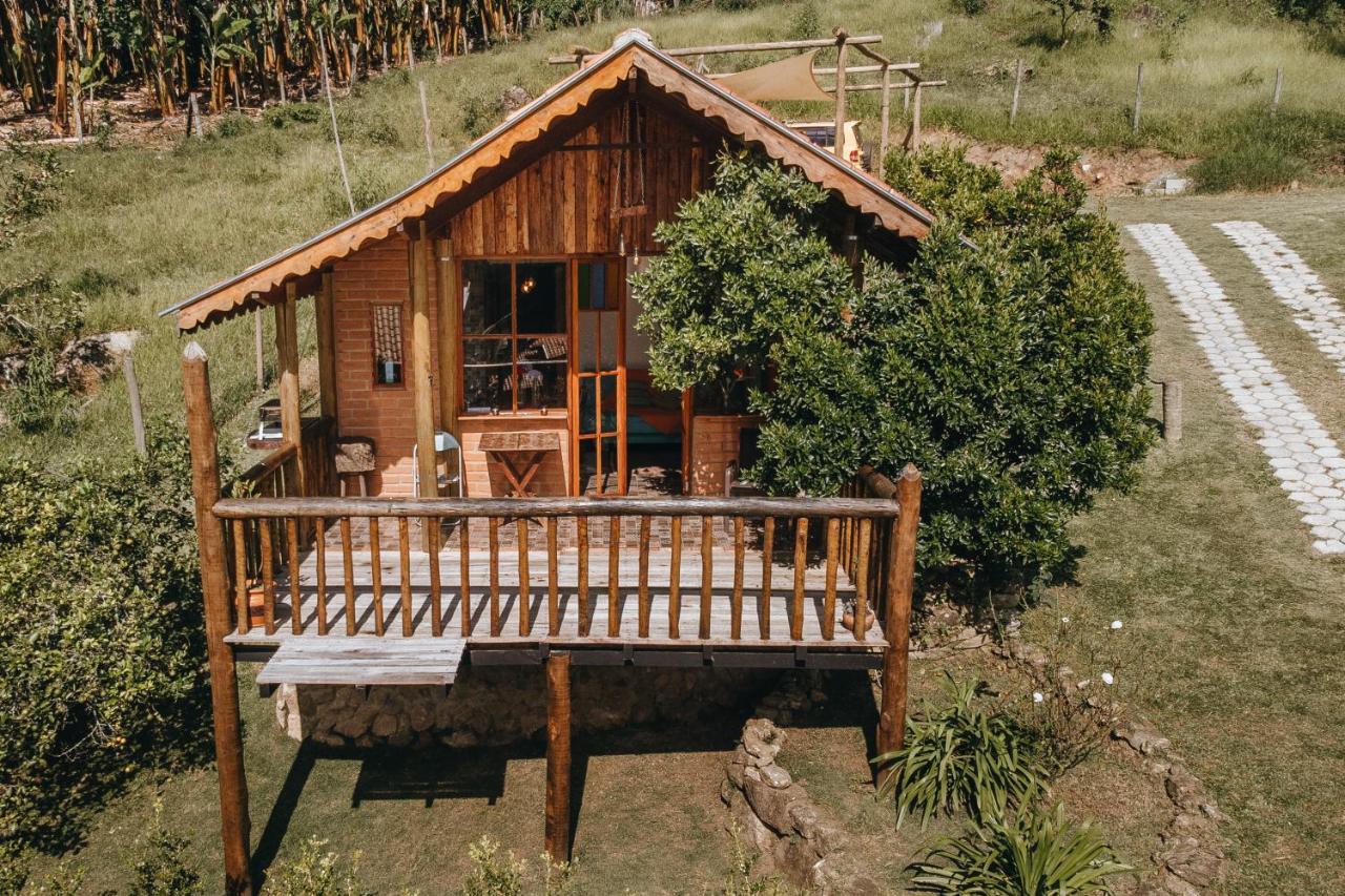 Chale Refugio Da Pedra Sp Villa Sao Bento do Sapucai Luaran gambar