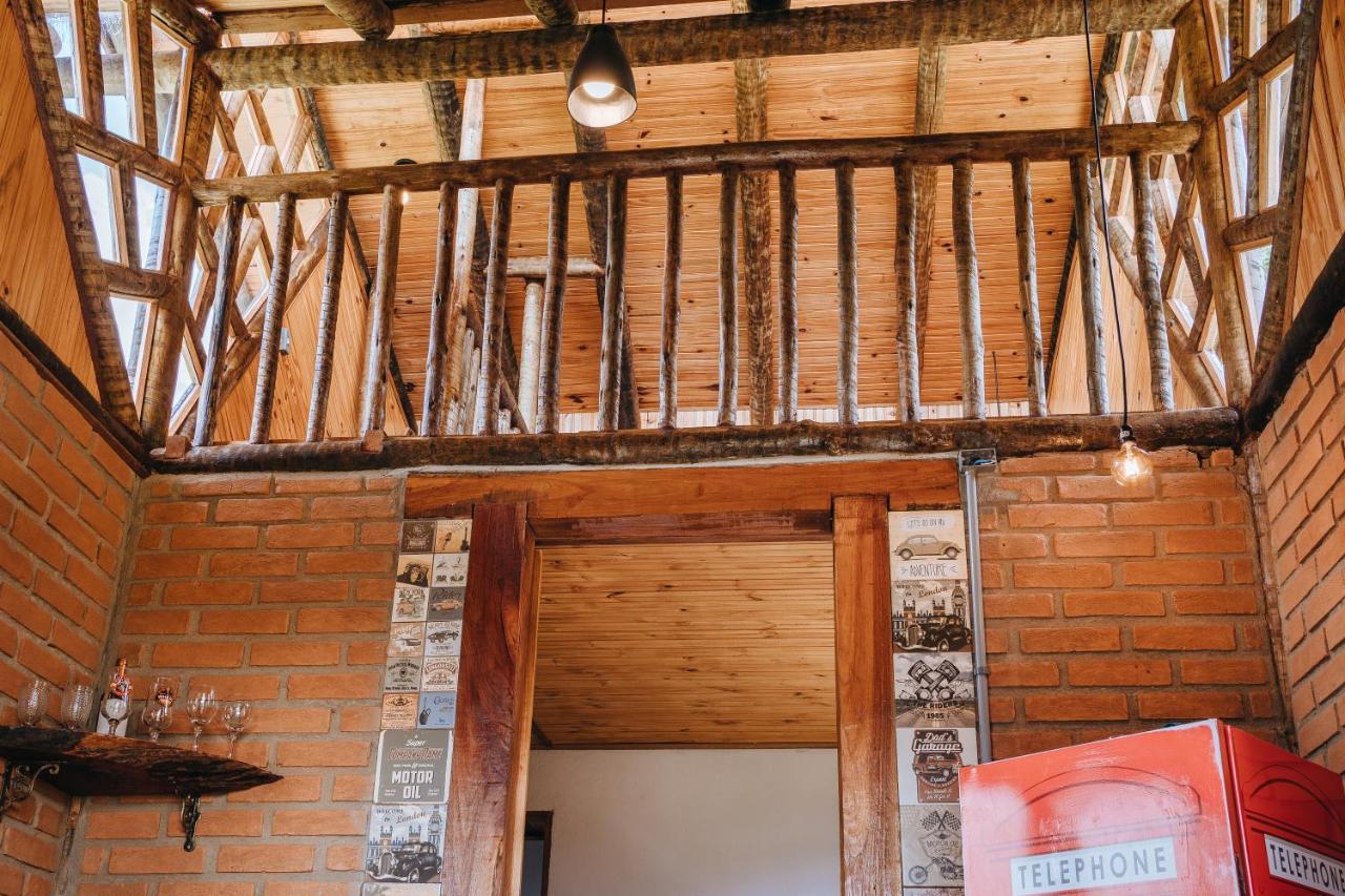 Chale Refugio Da Pedra Sp Villa Sao Bento do Sapucai Luaran gambar