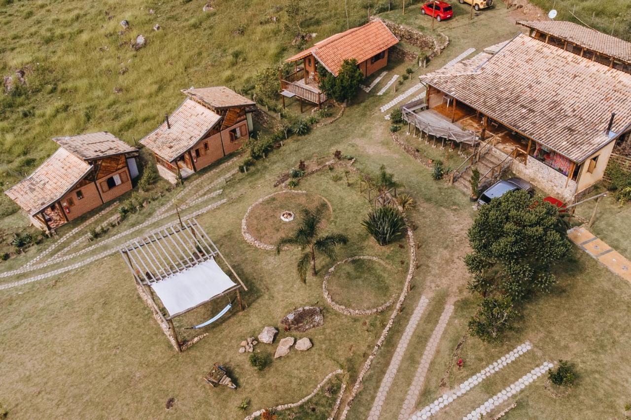 Chale Refugio Da Pedra Sp Villa Sao Bento do Sapucai Luaran gambar