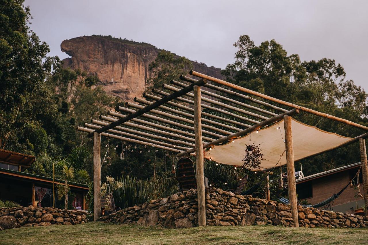 Chale Refugio Da Pedra Sp Villa Sao Bento do Sapucai Luaran gambar