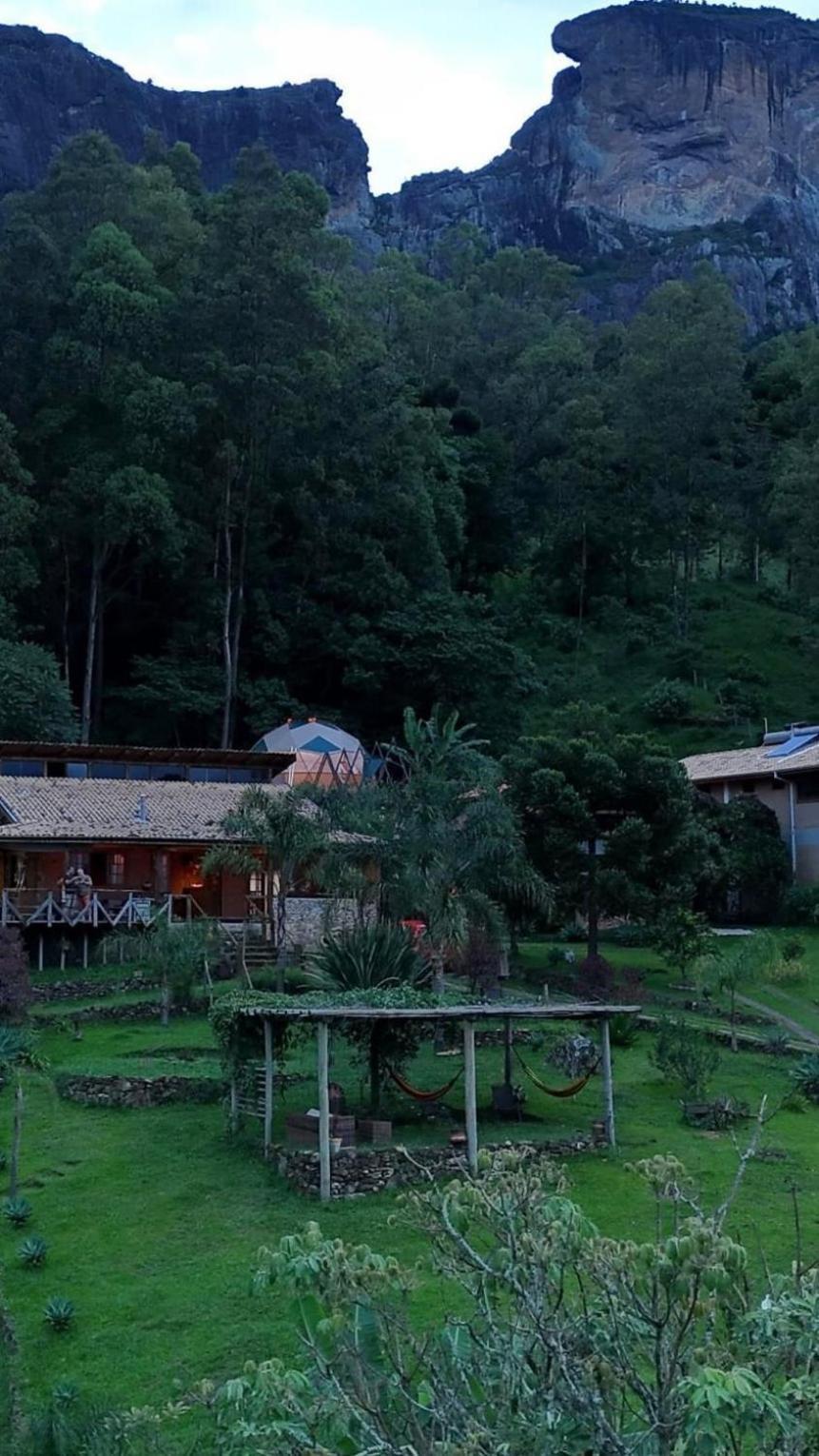 Chale Refugio Da Pedra Sp Villa Sao Bento do Sapucai Luaran gambar